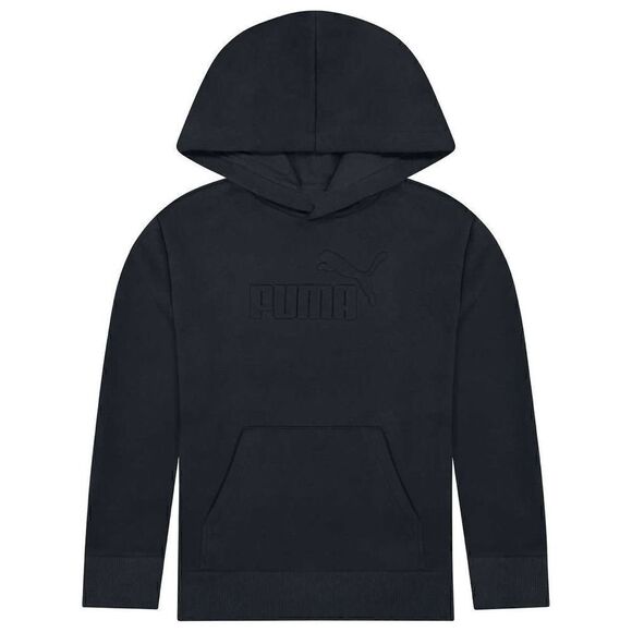 NEW! PUMA Youth Fleece Hoodie with Raised embossed logo and Kangaroo Pockets - Picture 4 of 16